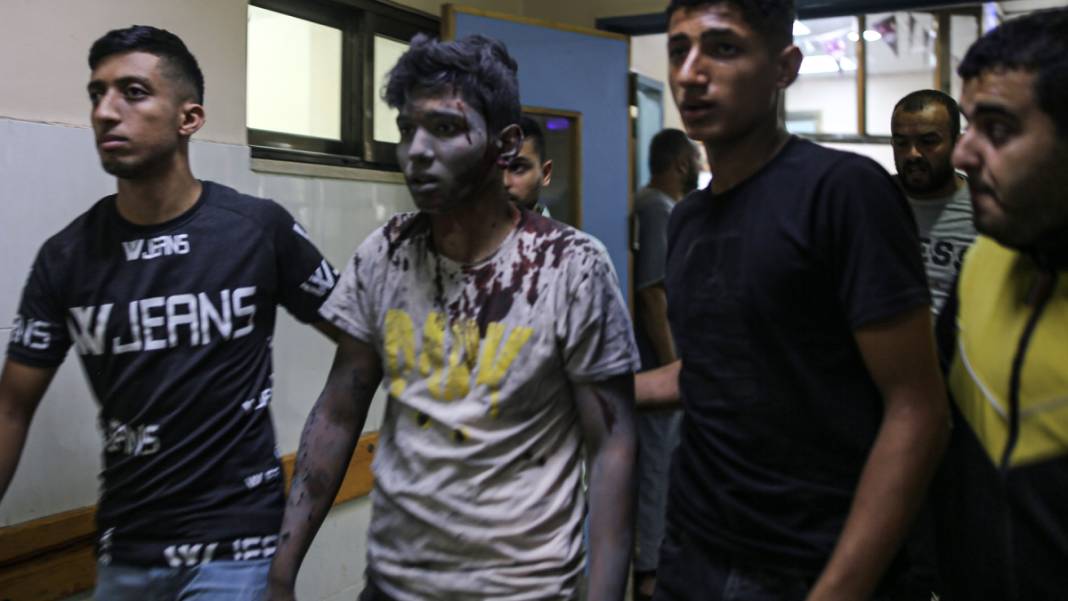 Gazze'de 'insanlık' öldü! Katliamın 38. gününden acı kareler... 3